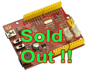Seeeduino V3.0 Microcontroller, Arduino Compatible Board